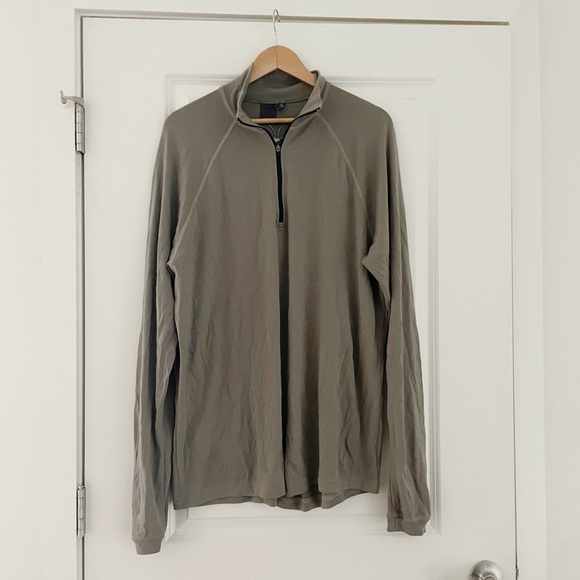 Ibex Merino Wool Superwash Quarter Zip Pullover - Picture 1 of 8